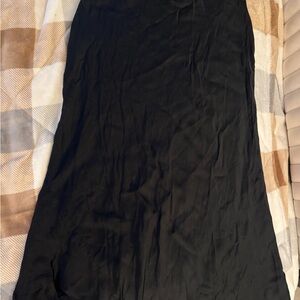 Wilfred Black Maxi Skirt